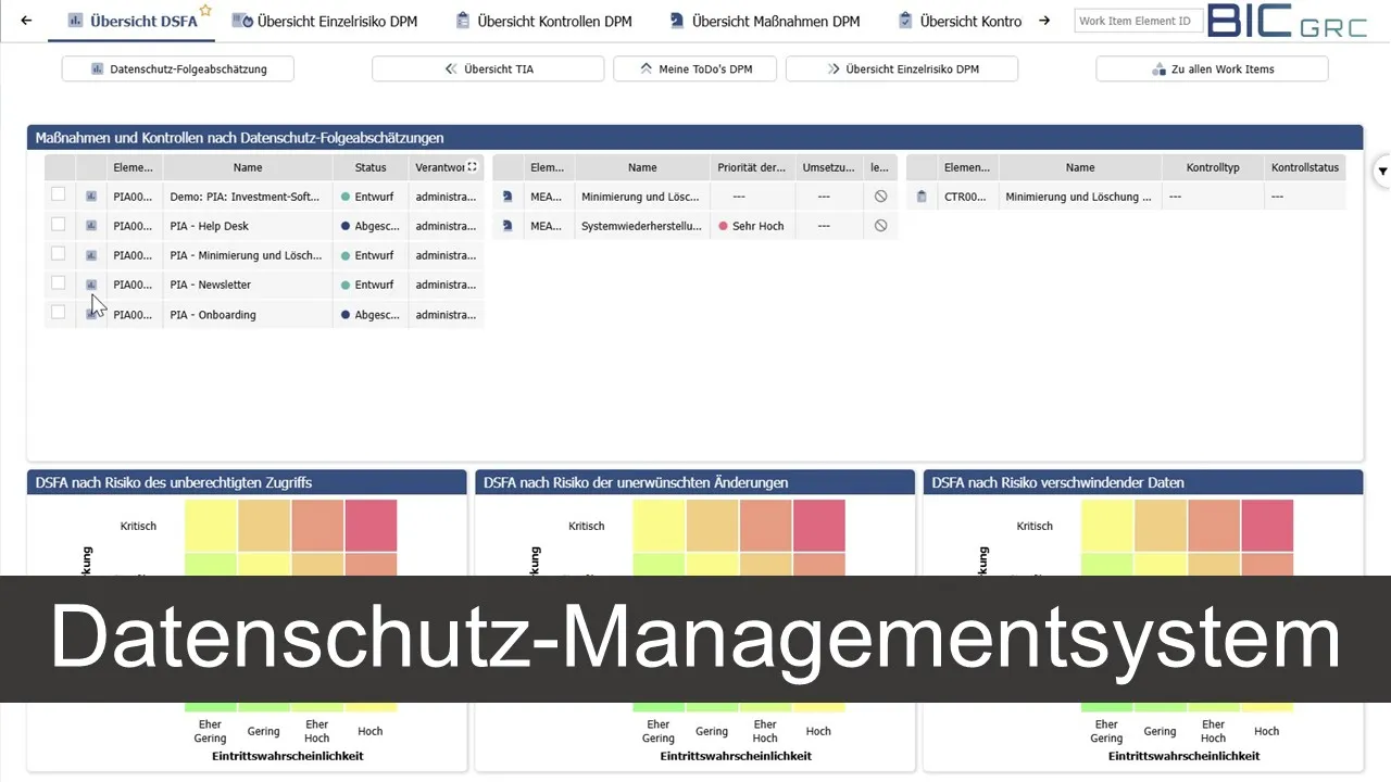 Video 100 % Compliance mit Datenschutz-Management